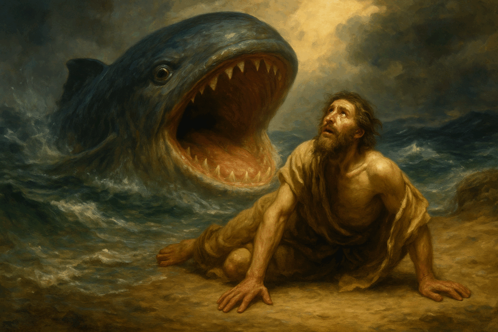 Jonah and the whale